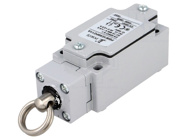 Eindschakelaar; ring; NO + NC; 10A; max.240VAC; max.250VDC; PG13,5 Eindschakelaar; ring; NO + NC; 10A; max.240VAC; max.250VDC; PG13,5
